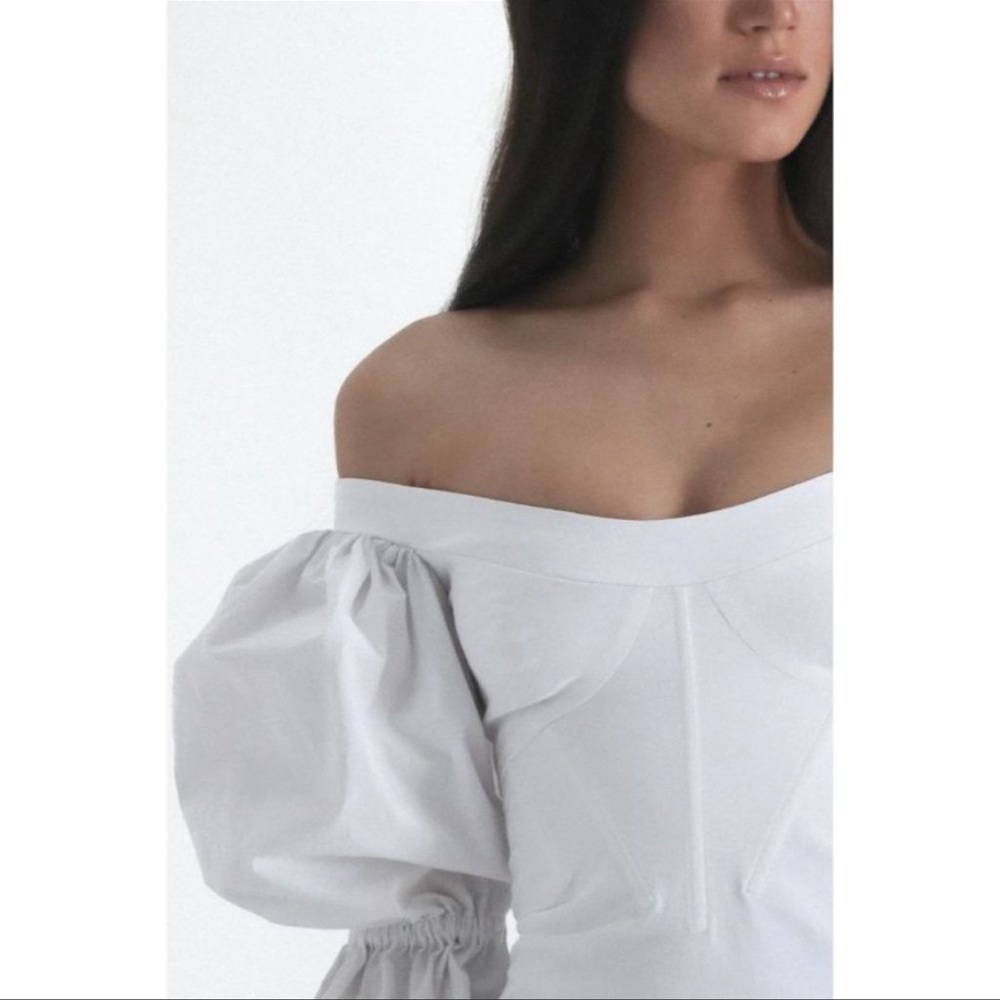 Natalie Rolt Kenzy Mini Dress in White size 0/XS - Picture 6 of 14